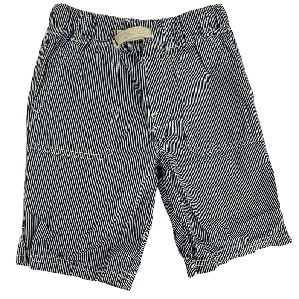 Carter’s Blue & White Stripes Shorts Size 4 Boys
